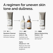 A regimen for uneven skin tone and dullness.