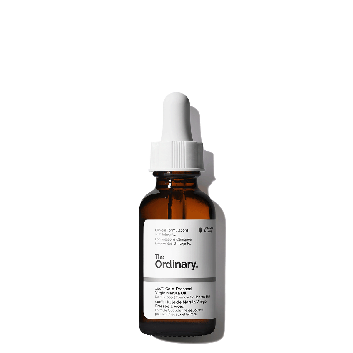 The Ordinary 100% Cold-Pressed Virgin Marula Oil for improved radiance and antioxidant protection